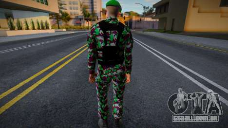 Soldado Indonésio V1 para GTA San Andreas