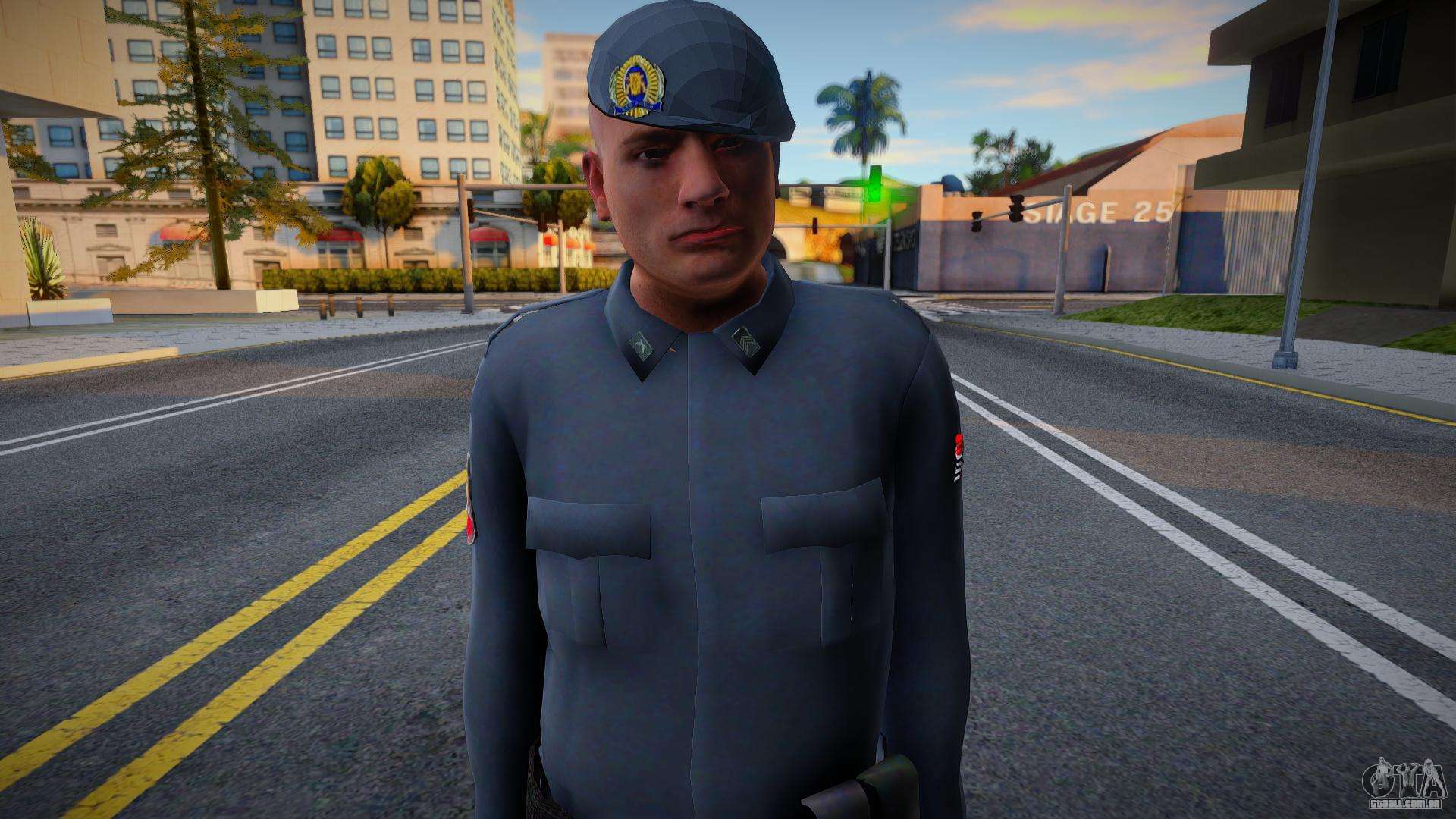 Polícia Brasileira Força Tática para GTA San Andreas