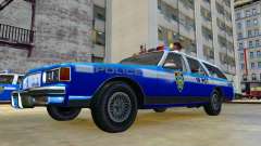 Chevrolet Caprice Brougham 1986 SW NYPD para GTA 4