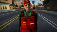 Soldado brasileiro de Guardia del Pueblo V2 para GTA San Andreas