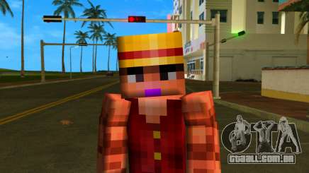 Steve Body Monki Dluffi para GTA Vice City