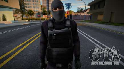 Soldado colombiano Touca Ninja para GTA San Andreas
