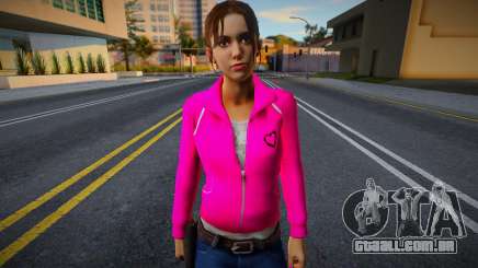 Zoe (Pink V2) de Left 4 Dead para GTA San Andreas