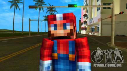 Steve Body Mario para GTA Vice City