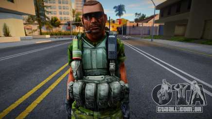 Soldado da NSAR V4 para GTA San Andreas