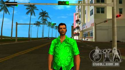 Camisa com padrões v9 para GTA Vice City