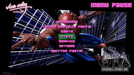 Spiderman Background para GTA Vice City