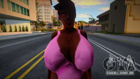 Thicc Female Mod - Swimming Outfit para GTA San Andreas