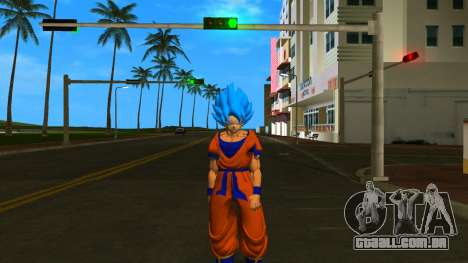 Goku SS Blue para GTA Vice City