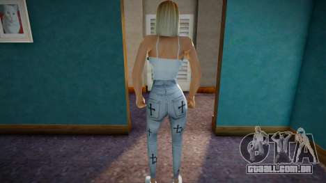Garota com roupas casuais para GTA San Andreas