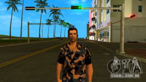 Tommy em uma camisa nova para GTA Vice City