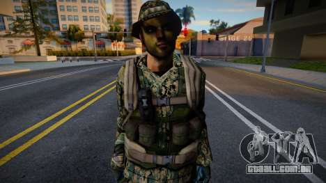 Soldado americano do Battlefield 2 v2 para GTA San Andreas