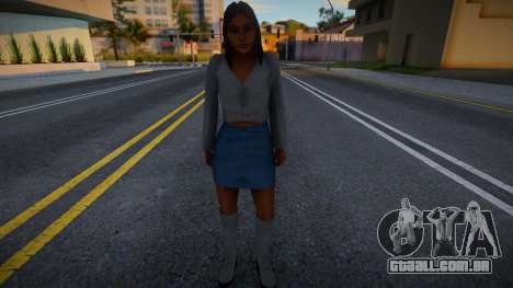 SA Style Girl v6 para GTA San Andreas