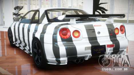 Nissan Skyline R34 GT-R V-Spec S3 para GTA 4