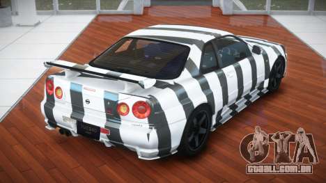 Nissan Skyline R34 GT-R V-Spec S3 para GTA 4