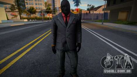 Black Mask Thugs from Arkham Origins Mobile v1 para GTA San Andreas