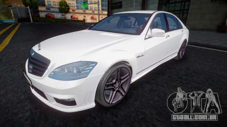 Mercedes-Benz W221 (White RPG) para GTA San Andreas