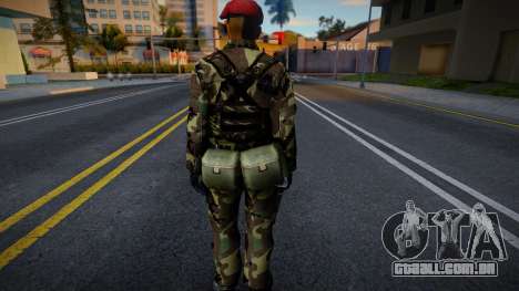 PLA militar de Battlefield 2 v2 para GTA San Andreas