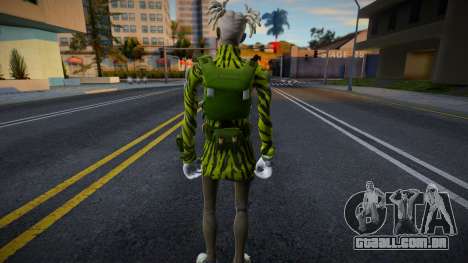 Fortnite - Bytes (Green) v1 para GTA San Andreas