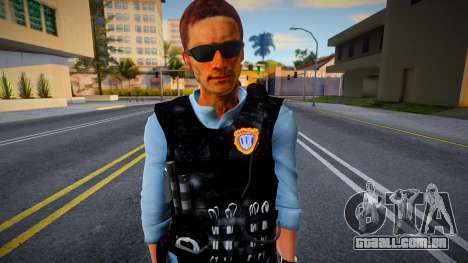 Agente policial venezuelano V1 para GTA San Andreas