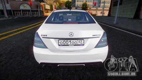Mercedes-Benz W221 (White RPG) para GTA San Andreas