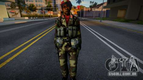 PLA militar de Battlefield 2 v2 para GTA San Andreas