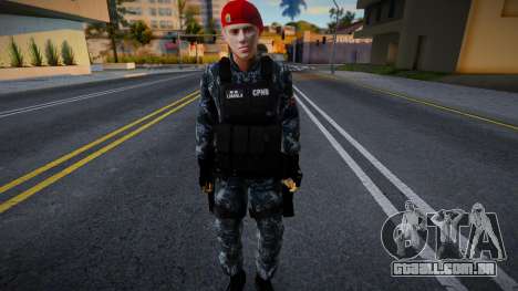 Soldado da PNB TRANSITO para GTA San Andreas