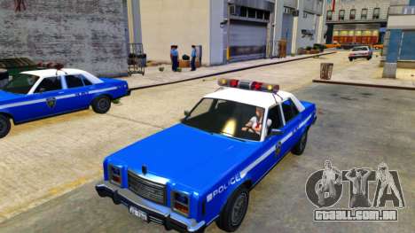 Ford Granada 1979 New York Police Dept para GTA 4