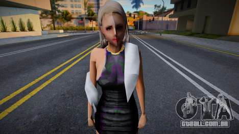 Garota à paisana v16 para GTA San Andreas