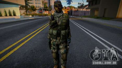 Soldado americano do Battlefield 2 v6 para GTA San Andreas