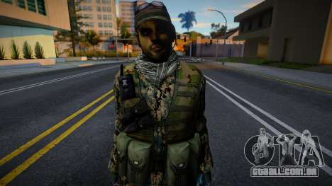 Soldado americano do Battlefield 2 v6 para GTA San Andreas