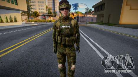 Soldado do 1er Batallón de Policia Naval para GTA San Andreas