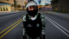 Motociclista da polícia brasileira V2 para GTA San Andreas