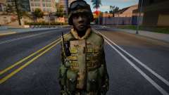 Soldado americano do Battlefield 2 v3 para GTA San Andreas