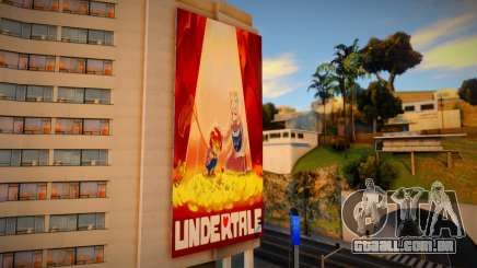 Undertale Billboard v2 para GTA San Andreas