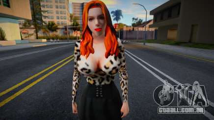 Garota ruiva para GTA San Andreas