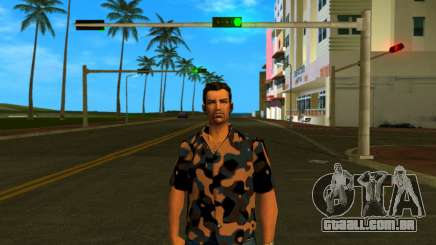 Tommy em uma camisa nova para GTA Vice City