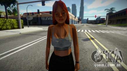 Garota ruiva 2 para GTA San Andreas