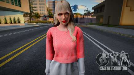 Rachel Casual (v4) para GTA San Andreas