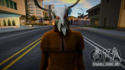 Fisiculturista com máscaras com chifres v2 para GTA San Andreas