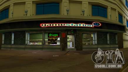 Gamestation Shop (New Worker Skin) para GTA Vice City