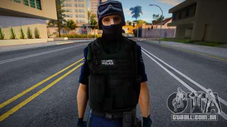 LSPD SWAT LQ para GTA San Andreas