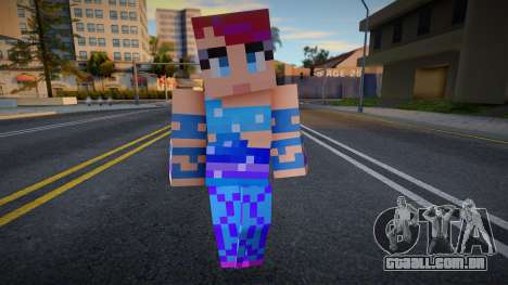 Steve Body Skin v235 para GTA San Andreas