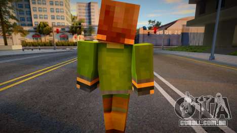 Steve Body Skin v17 para GTA San Andreas