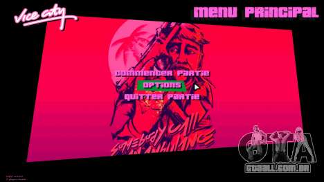 Hotline Miami Menu HD v1 para GTA Vice City