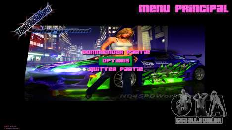 NFS: Underground Background para GTA Vice City