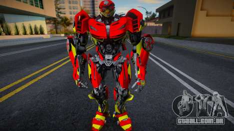 Transformers The Last Knight - Hot Rod v2 para GTA San Andreas