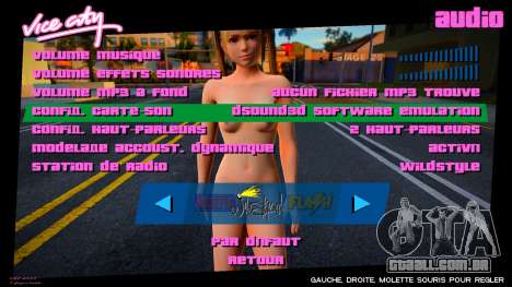 Marie Rose Nude Menu 1 para GTA Vice City