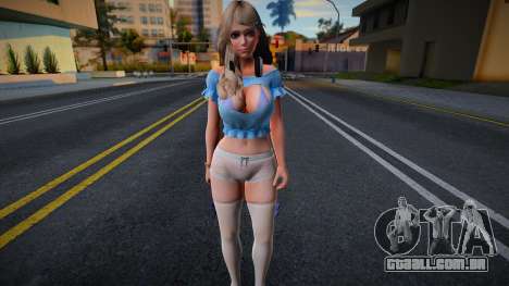 DOAXVV Amy - Open Your Heart v2 para GTA San Andreas