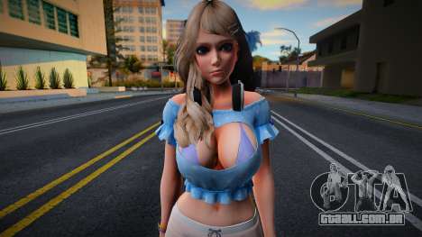 DOAXVV Amy - Open Your Heart v2 para GTA San Andreas